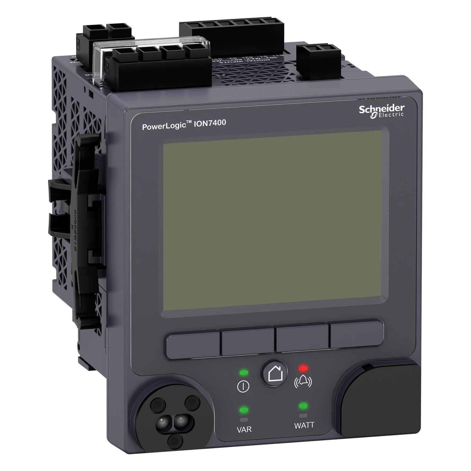 METSEION7400 PowerLogic ION7400 Utility Feeder Power Meter, 90 to 415 V AC/120 to 300 V DC, 1/5/10 A, 50/60 Hz, 18 to 36 VA Power Rating, 0.3 mOhm