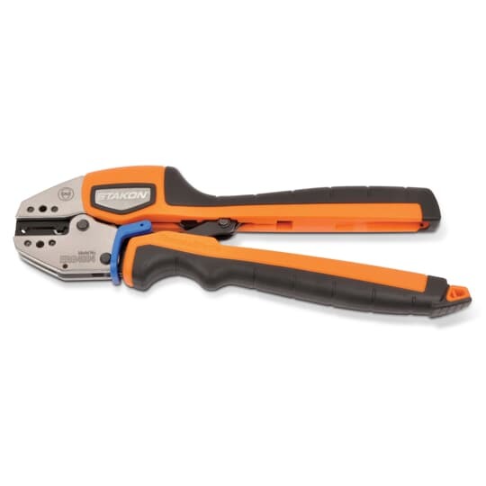 ERG4004 Sta-Kon Comfort Crimp Manual Crimping Tool With Shure-Stake Control, 22 to 18 AWG, 12 to 10 AWG Cable/Wire