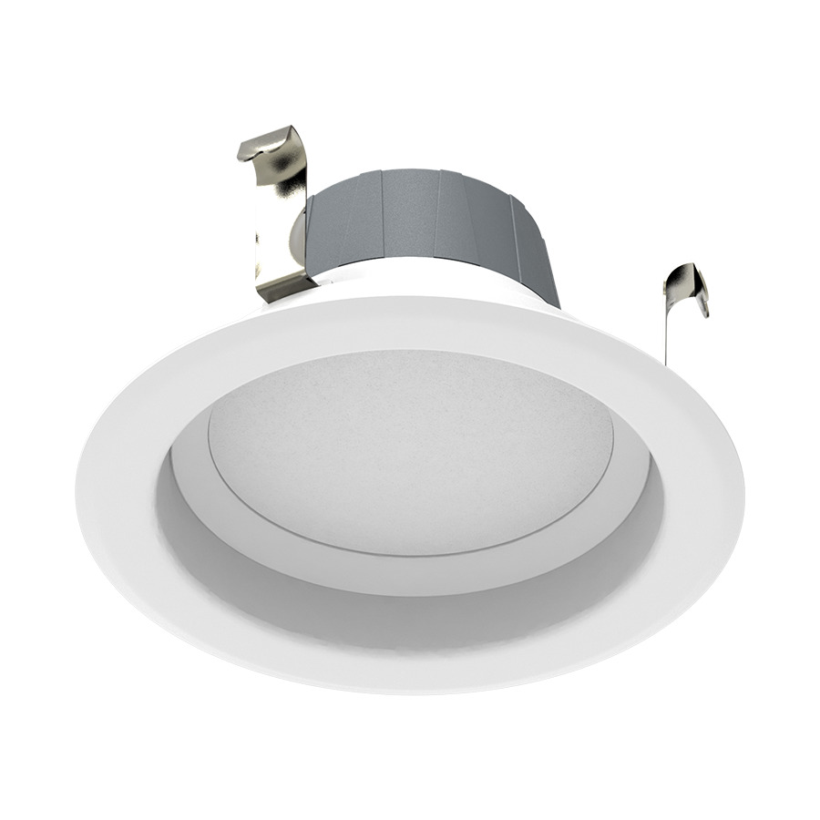 R4R8950120WS R4R Recessed Retrofit Lamp, 8 W, 65 W Incandescent Equivalent, E26 Lamp Base Lamp, Round Shape, 712 Lumens