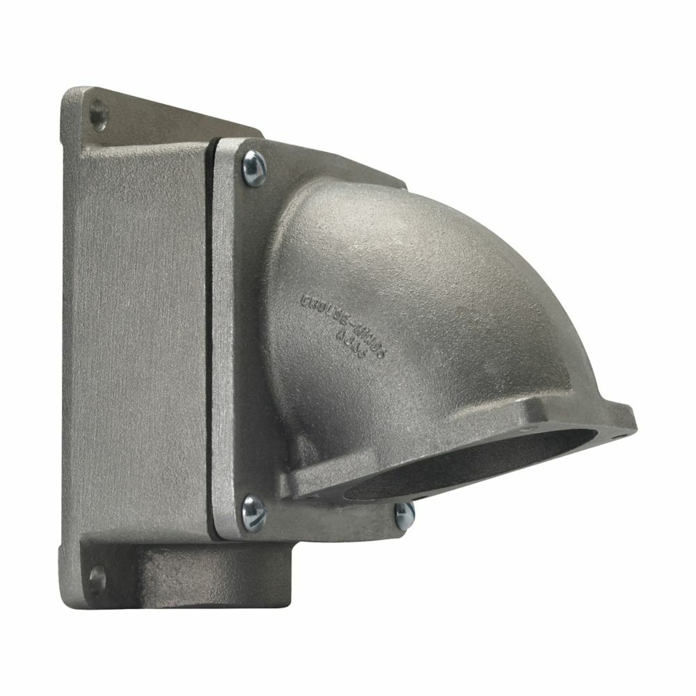 AJ47 AJ Series Back Box, 8 in H x 7.44 in W x 5.88 in D, For Use With AJ and AJC Back Box With Angle Adapter, Cast Aluminum