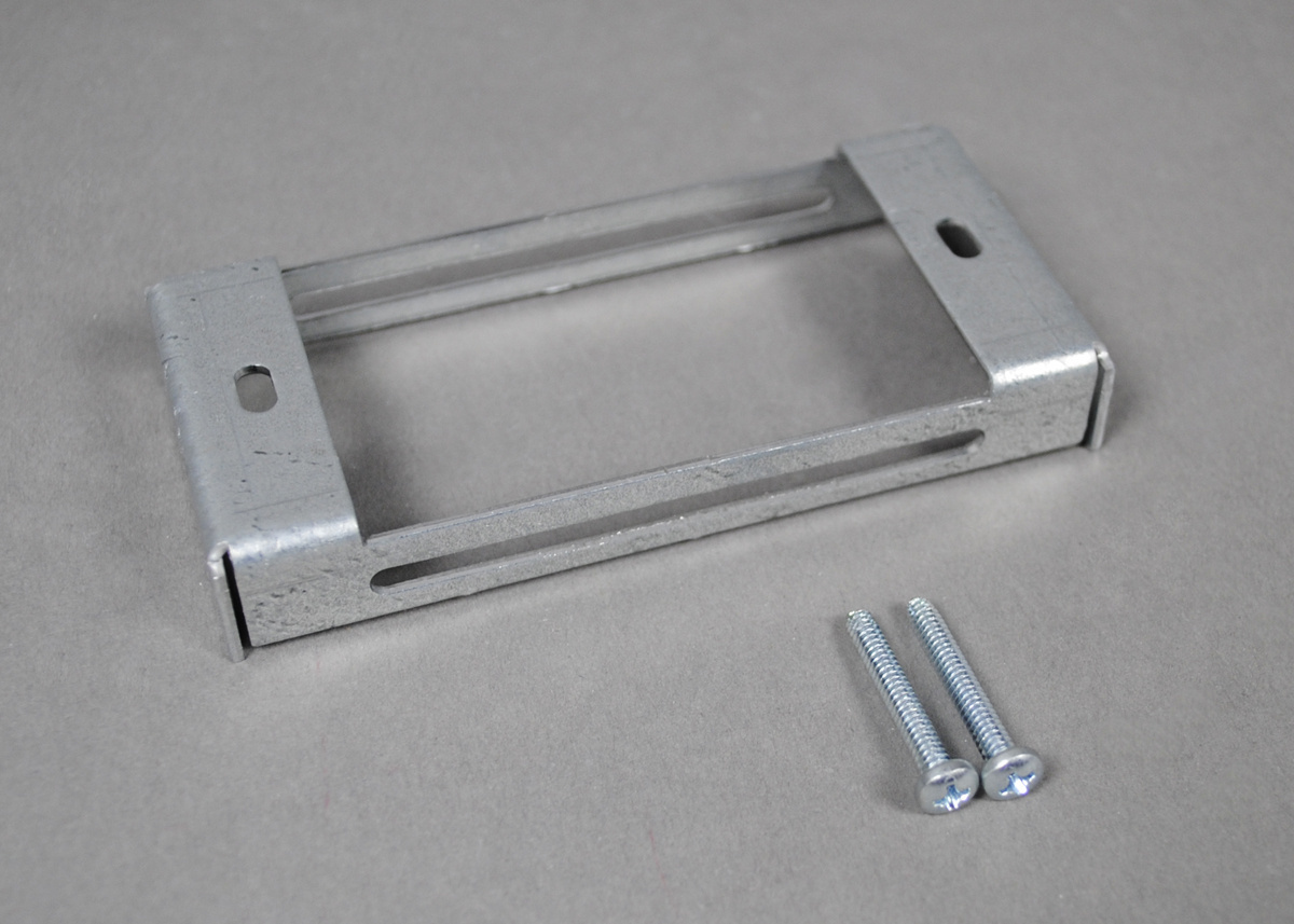 SGB-3S2 AF Series Assembled Blank Plate Floor Box, Die Cast Aluminum/Steel