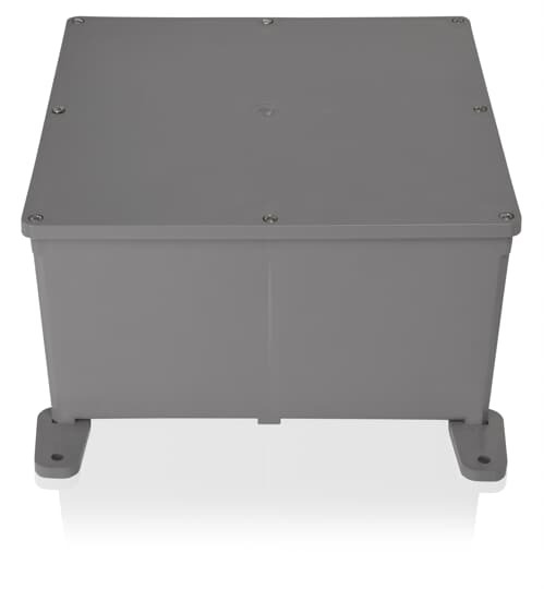 E989N-CAR Carlon Non-Metallic Rigid Conduit Molded Junction Box, 8 in H x 8 in W x 4 in D, Screw Cover, NEMA 6P NEMA Rating, Noryl