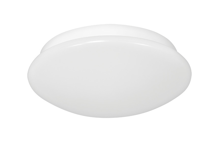 SK12XL12RYN Skeet XL Round Basic Retrofit Fixture, 12 W Fixture, 120/208/240/277 V AC, White Housing