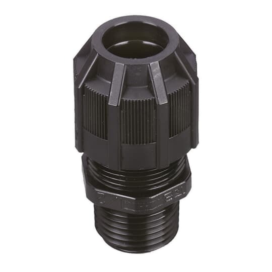 2922NM T&B Ranger Liquidtight Strain Relief Cord Connector, 1/2 in Trade, 1/2 to 3/4 in Cable Openings, Nylon 6.6/Polyamide