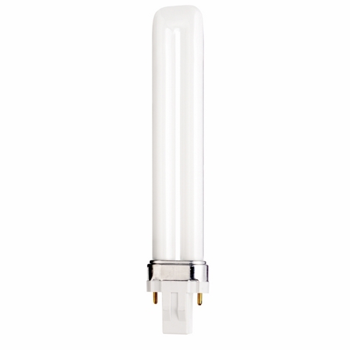 S8310 HyGrade Plug-In Single Twin Compact Fluorescent Lamp, 13 W, GX23 Lamp, T4 Shape, 800 Lumens Initial