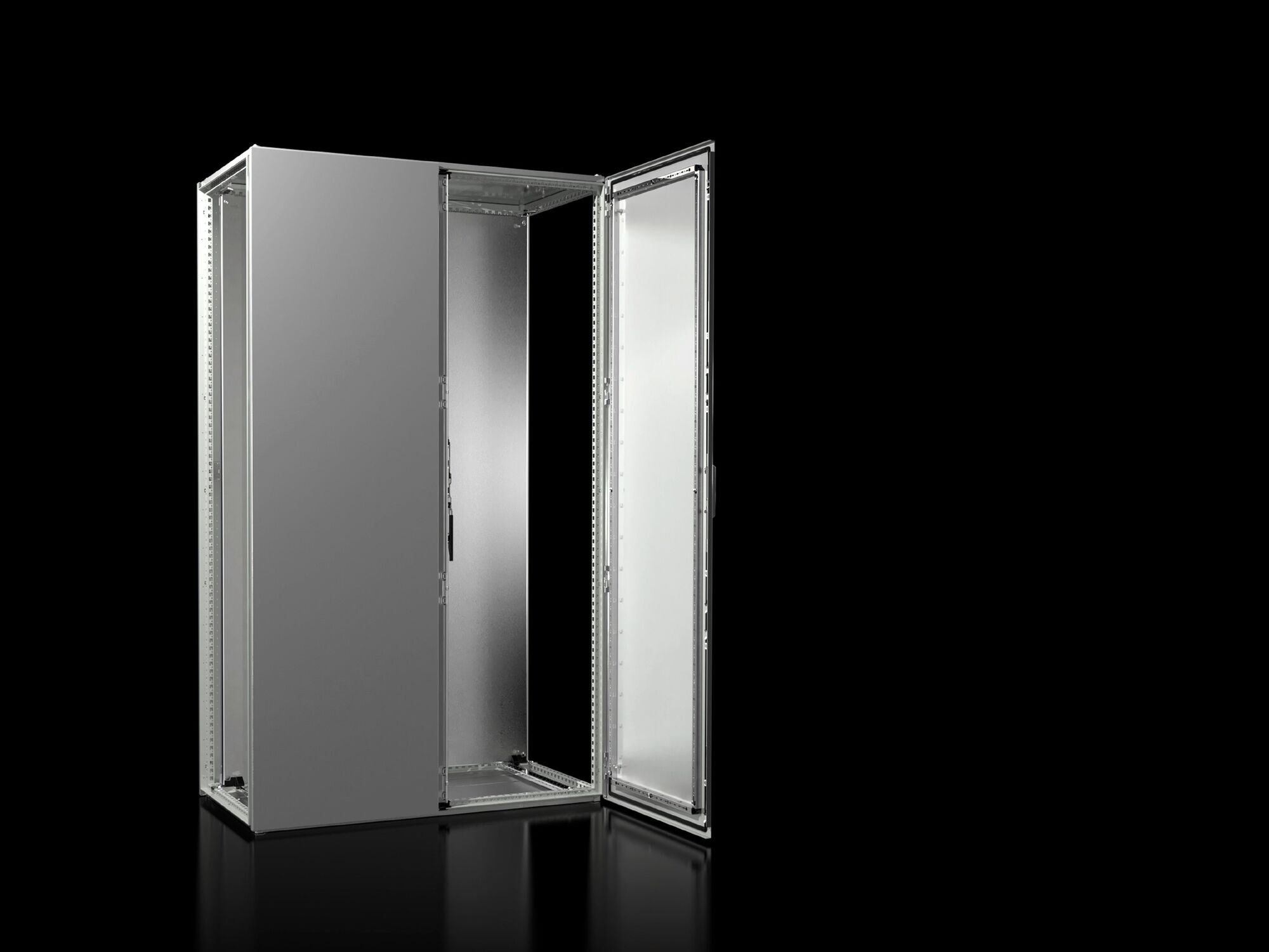 8206000 VX25 Baying Enclosure System, 1200 mm W x 600 mm D x 2000 mm H, NEMA 1/12 NEMA Rating, Sheet Steel