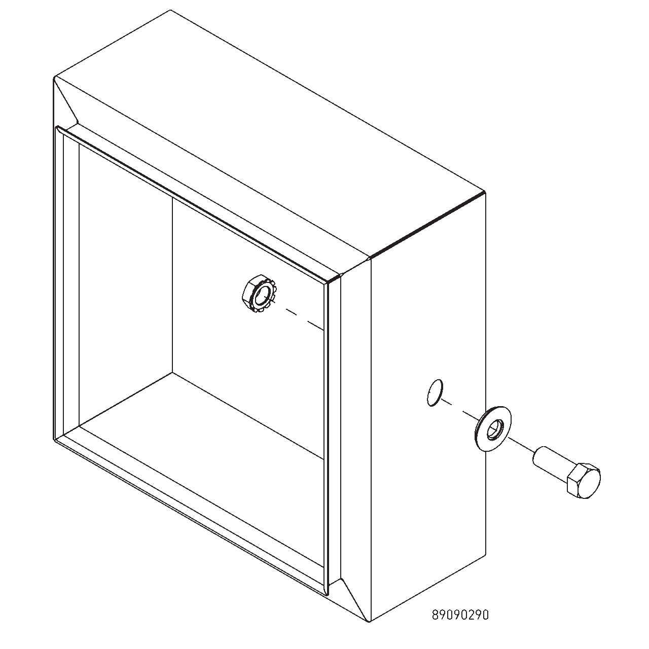 AHK38164X A80HS Hardware Kit, Stainless Steel