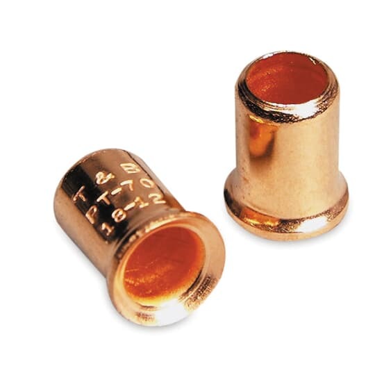 PT80 Sta-Kon Non-Insulated Wire Joint, 600 V AC, 16 to 10 AWG Wire, 0.62 in L, Steel