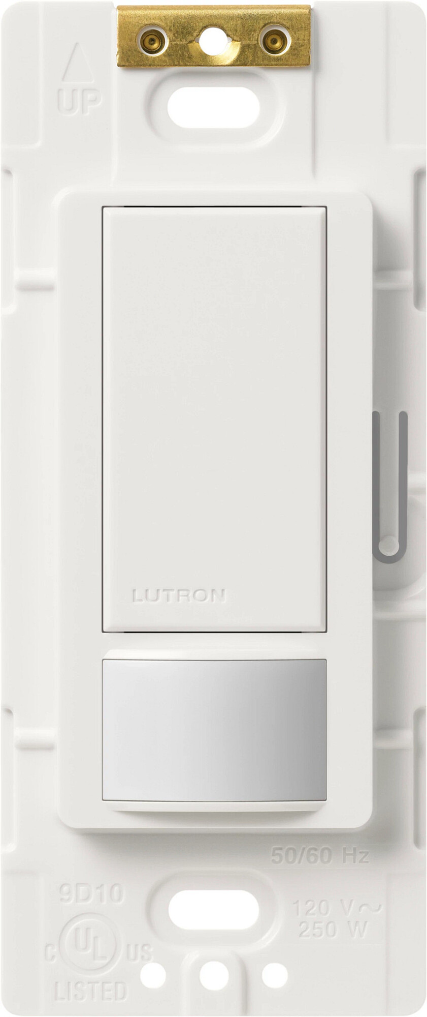 MS-VPS2-WH Maestro Motion Sensor Switch, Vacancy, 2 Amp Lighting, 120V, 1 Pole, Ground or Neutral Required, White