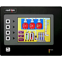 G306A000 Type HMI Operator Interface Terminal, 24 V DC, 5.7 in TFT Display, 5 Keys, (2) RS232, (1) RS-422/485, RS232 to Ethernet, 10/100 Base-TX Ethernet Port