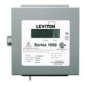 1N240-1D VerifEye 1000 2-Phase 3-Wire 2-Element Surface Mount Demand Meter, 120/208/240 V AC, 100 A, LCD Display, Isolated Pulse Output Communication