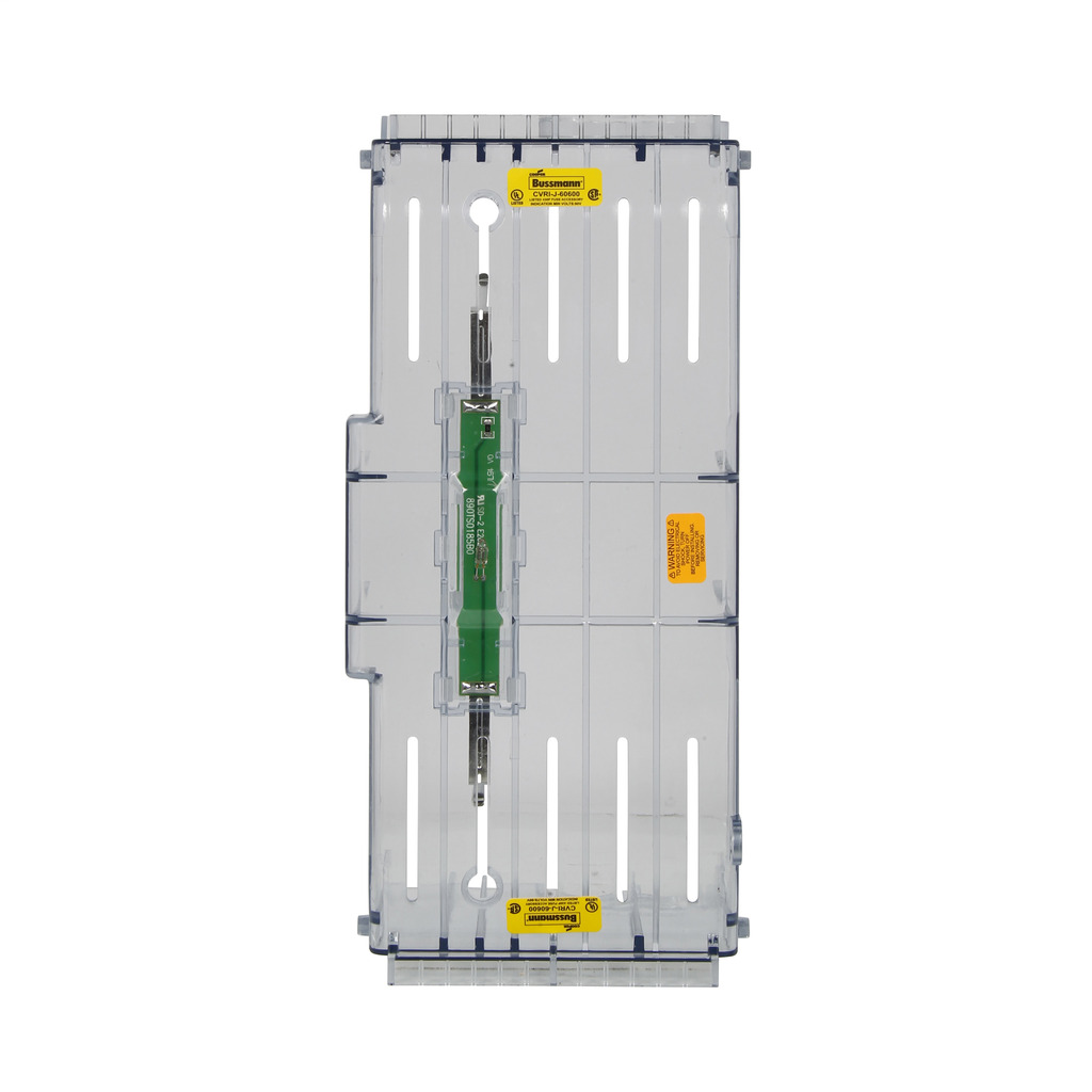 CVRI-J-60600 Indicating Fuse Block Cover, 600 A, 600 V AC, For Use With Class J Modular Fuse Block, Thermoplastic
