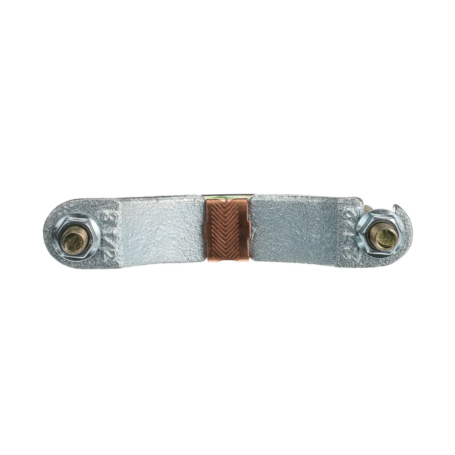 4 Blackburn EZ-Ground Non-Insulated Water Pipe Grounding Clamp, 6 to 2 AWG Conductor, Malleable Iron