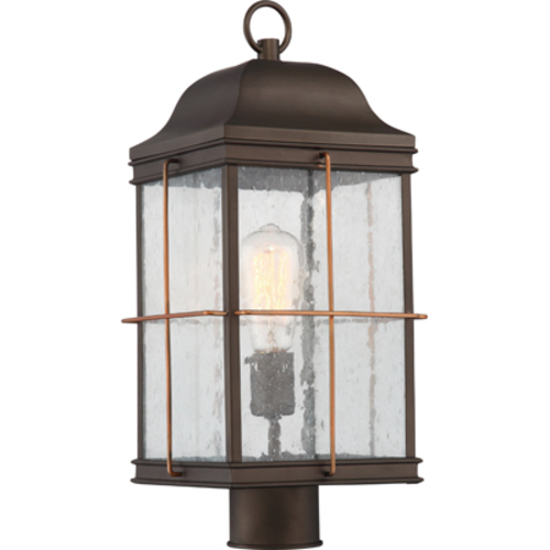 60-5835 Nuvo Howell 1-Light Dimmable Hanging Lantern Fixture With Clear Seeded Glass, 60 W, E26 Incandescent Lamp, ST19 Shape, 240 Lumens