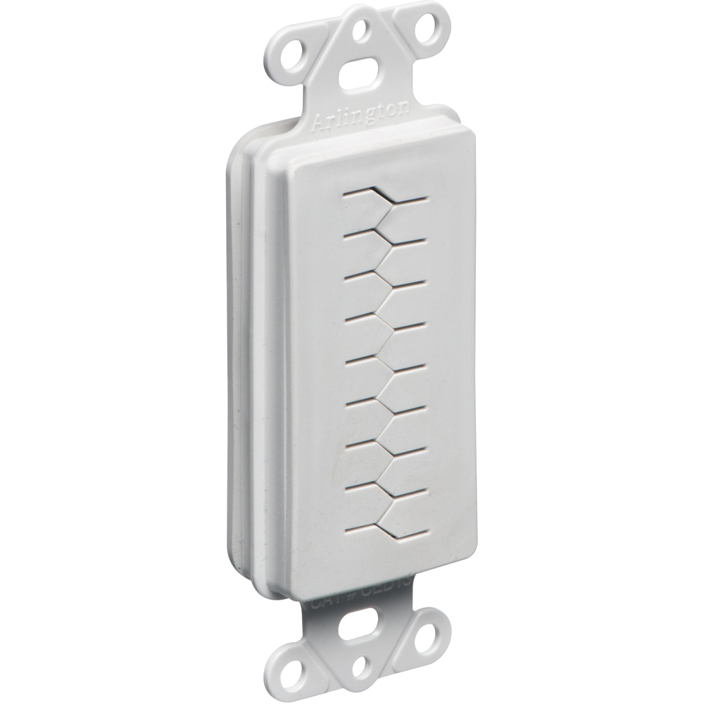 CED130 Cable Entry Device With Slotted Cover, For Use With Cable Management System, Plastic