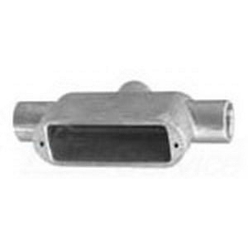 TB39 Unilets Type TB Conduit Outlet Body, 1 in Hub, Form 9, 16.5 cu-in, Copper Free Aluminum, Natural