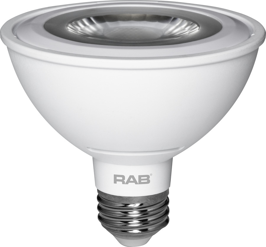 PAR30S-11-827-40D-DIM Flood and Spot Light LED Lamp, PAR30S, E26, 11W, 800 LM, 2700K, 80 CRI, 120V, Dimmable