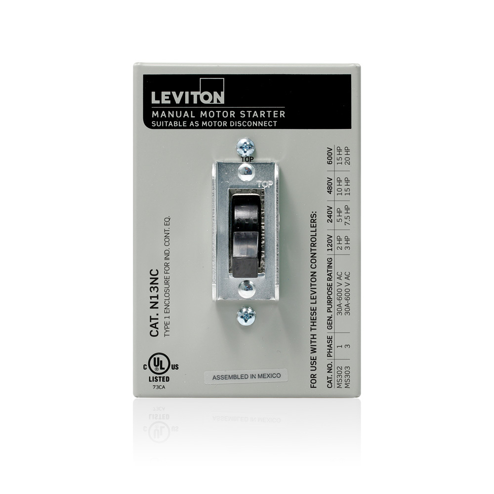N13NC-DS Switch Enclosure, 600 V AC