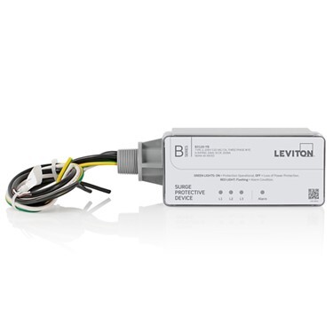 B3120-YB B Series Type 2 Surge Protective Device, Electrical Ratings: 208Y/120 V AC, 50/60 Hz, 3 Phase, 12 AWG Wire