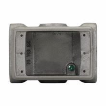 FDXC219 Condulet Type FDXC 5-Entry Deep Conduit Device Box, Feraloy Iron Alloy, 1 Gang, 3-1/4 in W x 2-25/32 in D x 4-25/32 in H