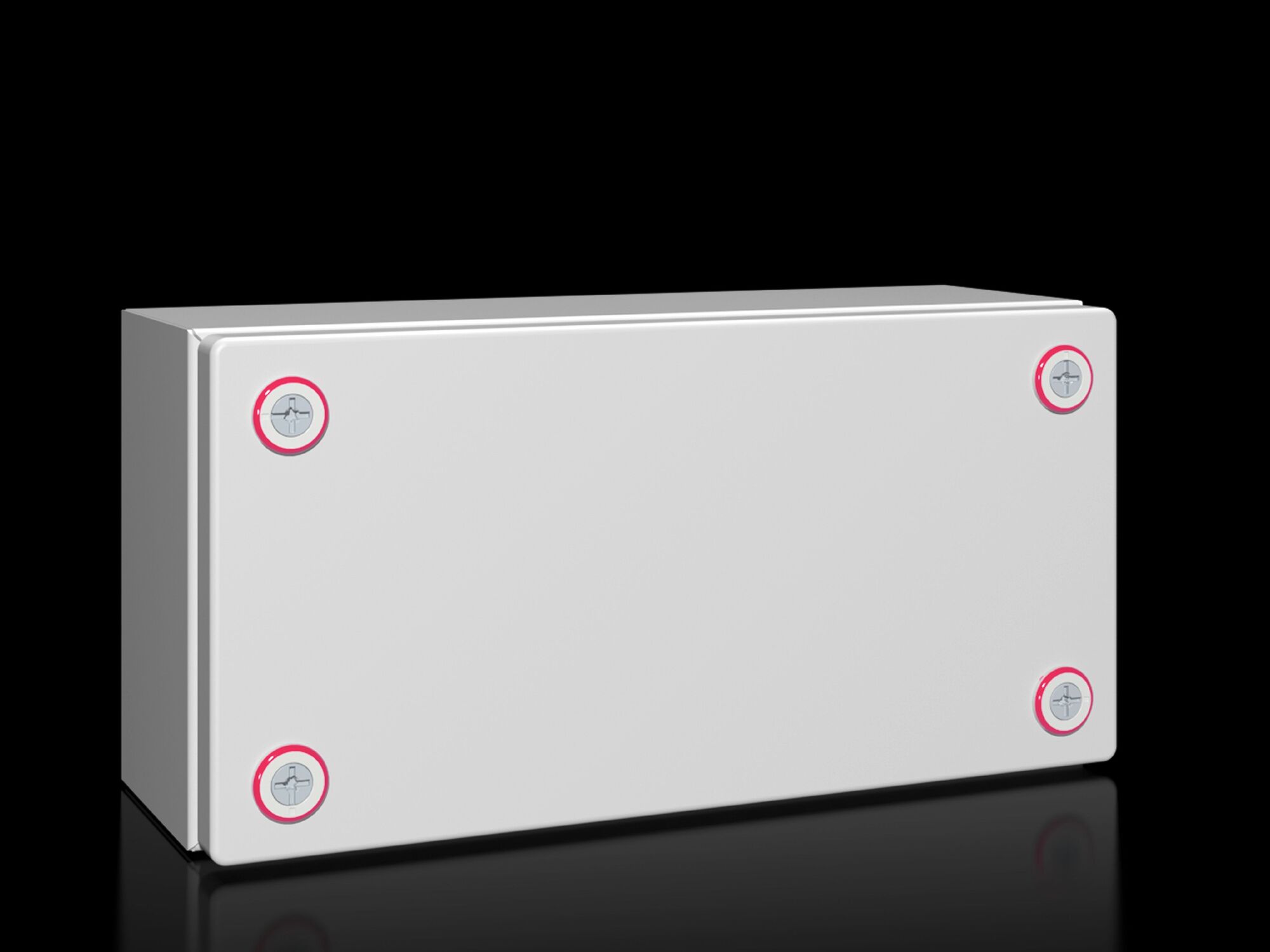 1501000 KX Series Small Terminal Box, 300 mm W x 120 mm D x 150 mm H, NEMA 4, Carbon Steel