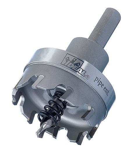 36-307 TKO Hole Cutter, 1-1/2 in Dia, Carbide Tip Cutting Edge