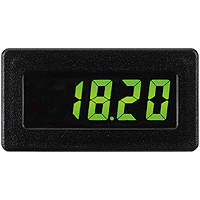 CUB4CL10 Dual Range Current Loop Meter With Clear Viewing Window, 4 to 20 mA/10 to 50 mA Measuring, 2.95 in L x 1.96 in W x 1.54 in H, High Impact Case, LCD Display