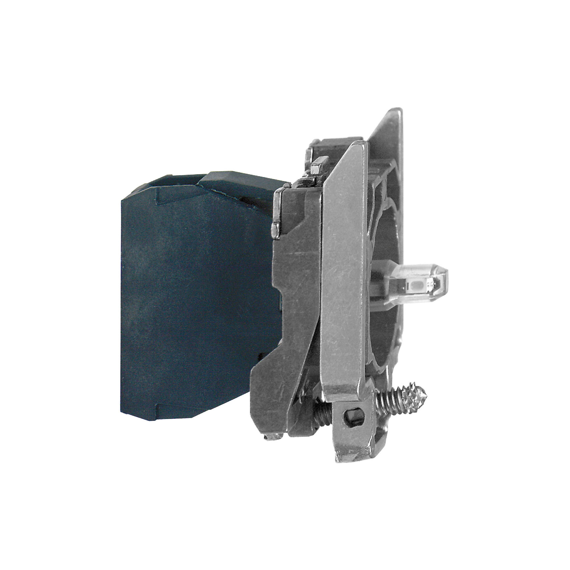 ZB4BV18G4 Harmony Flashing Light Block Assembly, 22 mm, LED Lamp, 110 to 120 V AC, Screw Clamp Terminal, Red
