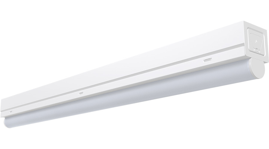 STRP210-840U Strip Light Fixture With Surface Mounting Hardware, LED Lamp, 10.2 W Fixture, 120/208/240/277 V AC