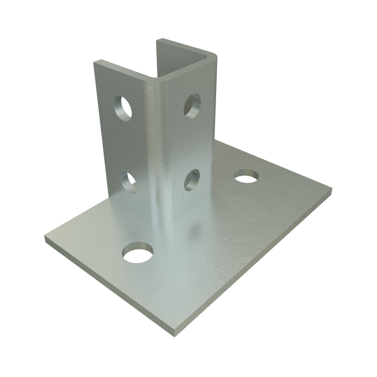 P2941-HG Post Base, For Use With 1-5/8 in W Series Channel