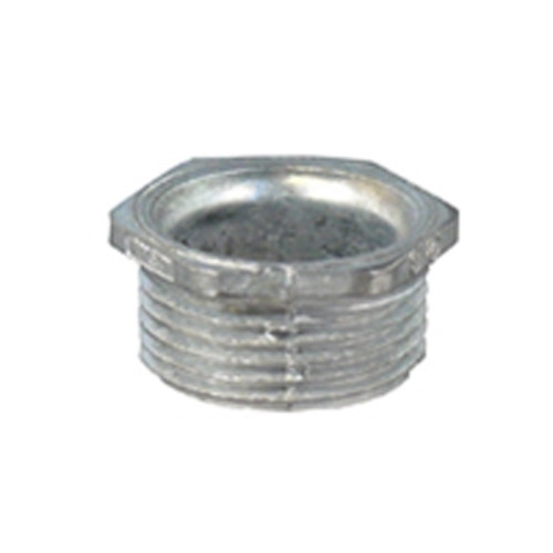 CN-100 Bushed Conduit Nipple, 1 in, For Use With IMC/Rigid Conduit, Die Cast Zinc, Zinc Plated