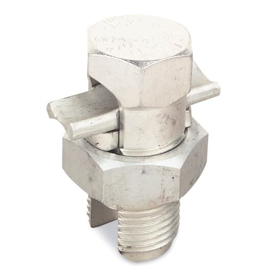 APS11 Blackburn Type APS Dual Rated Split Bolt Connector, 4 to 1/0 AWG Stranded Aluminum/Copper Conductor, 0.875 x 2.07 in Bolt, Aluminum