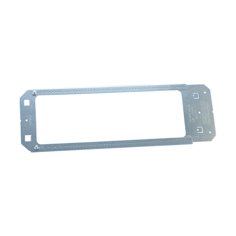 A1B1624 Between-Stud Bracket, 16 to 24 in Stud Spacing, Steel, Pre-Galvanized