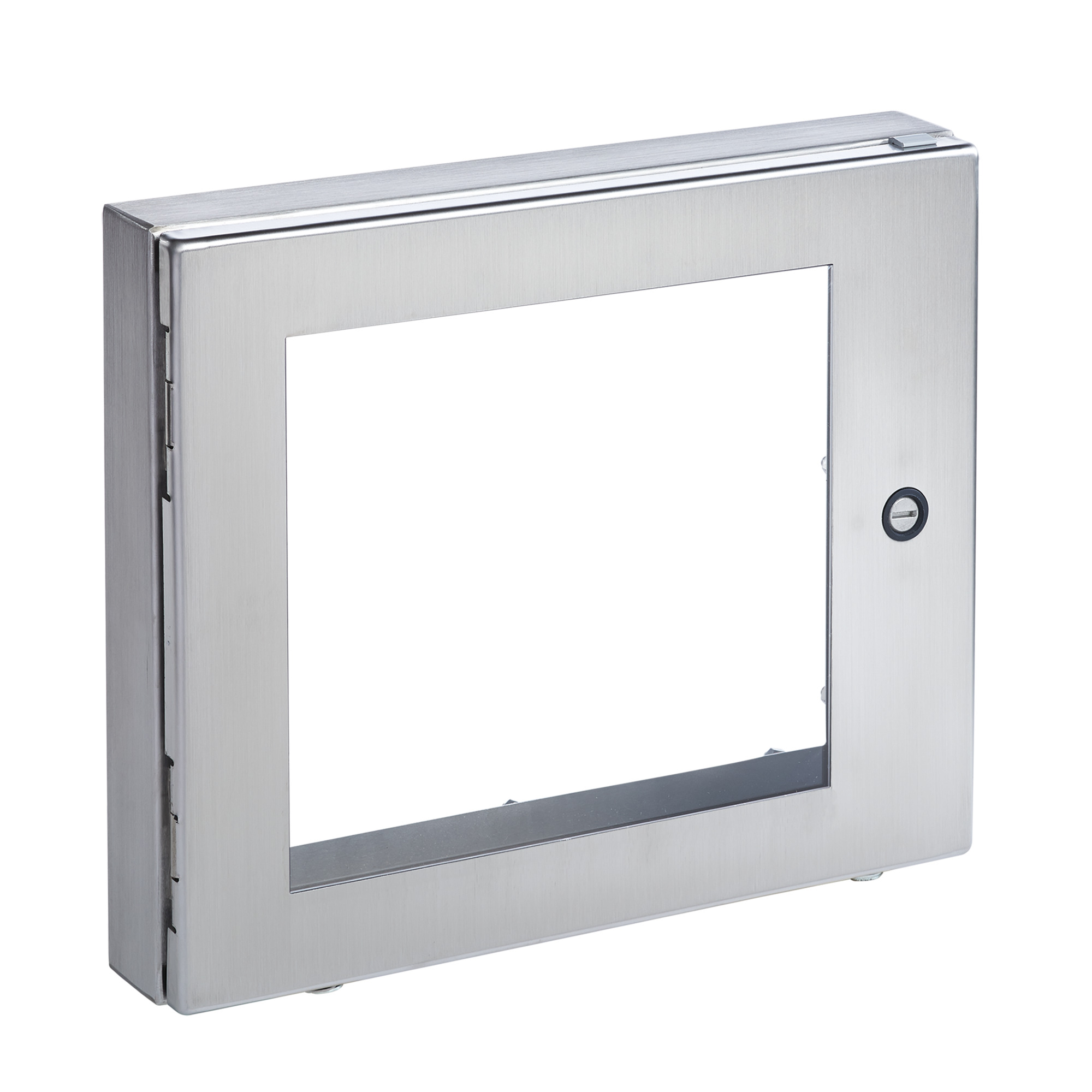 AWDH2016N4SS A80SW Deep Hinged Window Kit, 14.68 in H x 7.41 in W, 18.19 in H x 12.14 in W x 2.73 in D, 316 Stainless Steel, Brushed