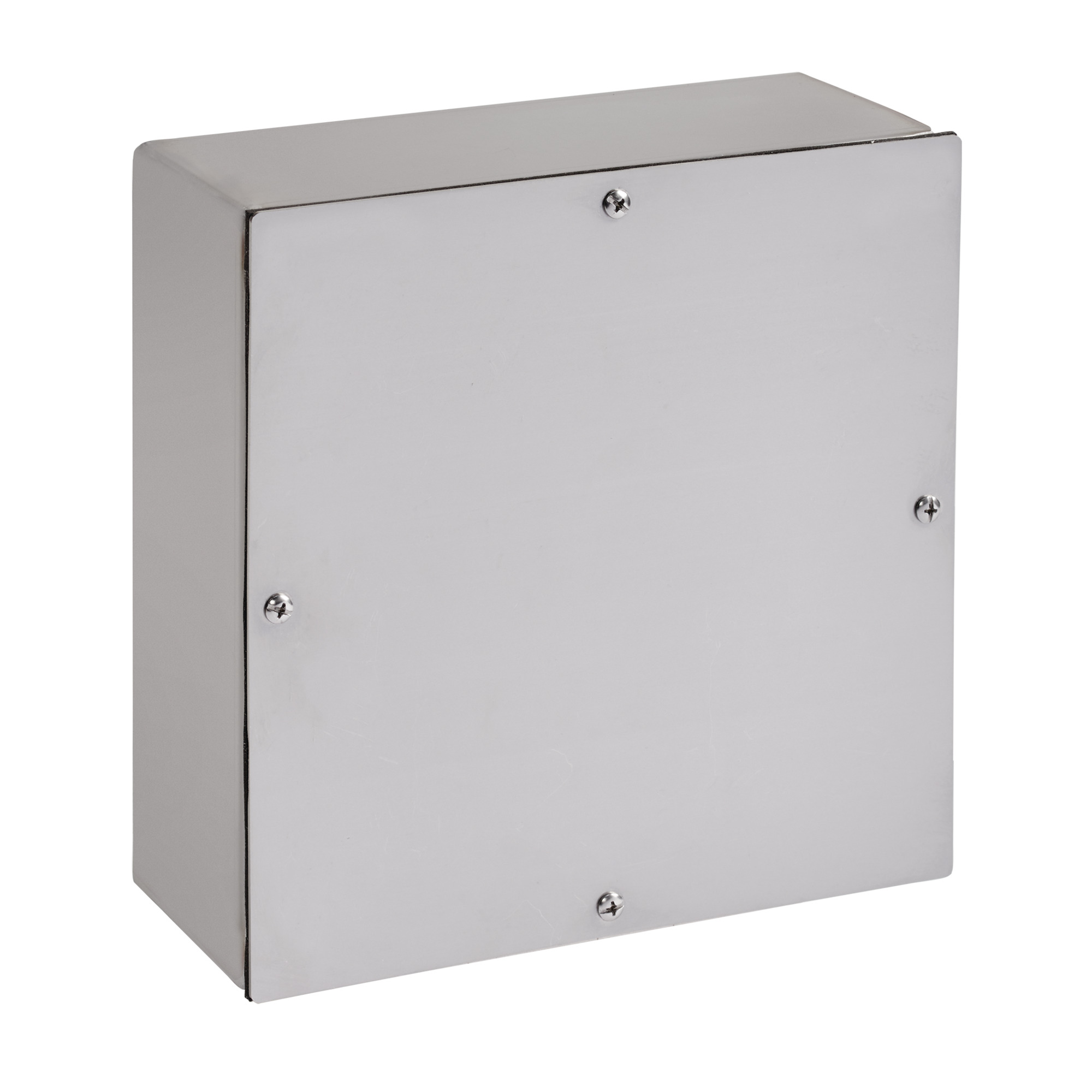 ASE12X12X6SSNK A90S4 Pull Box, 12 in W x 6 in D x 12 in H, Threaded Cover, NEMA IP66 NEMA Rating, 304 Stainless Steel
