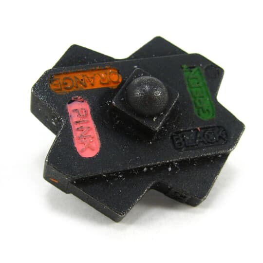 13455 Color-Keyed Crimping Tool Die, 1 to 1/0 AWG, 4 to 2 AWG Copper/Aluminum Cable, Steel