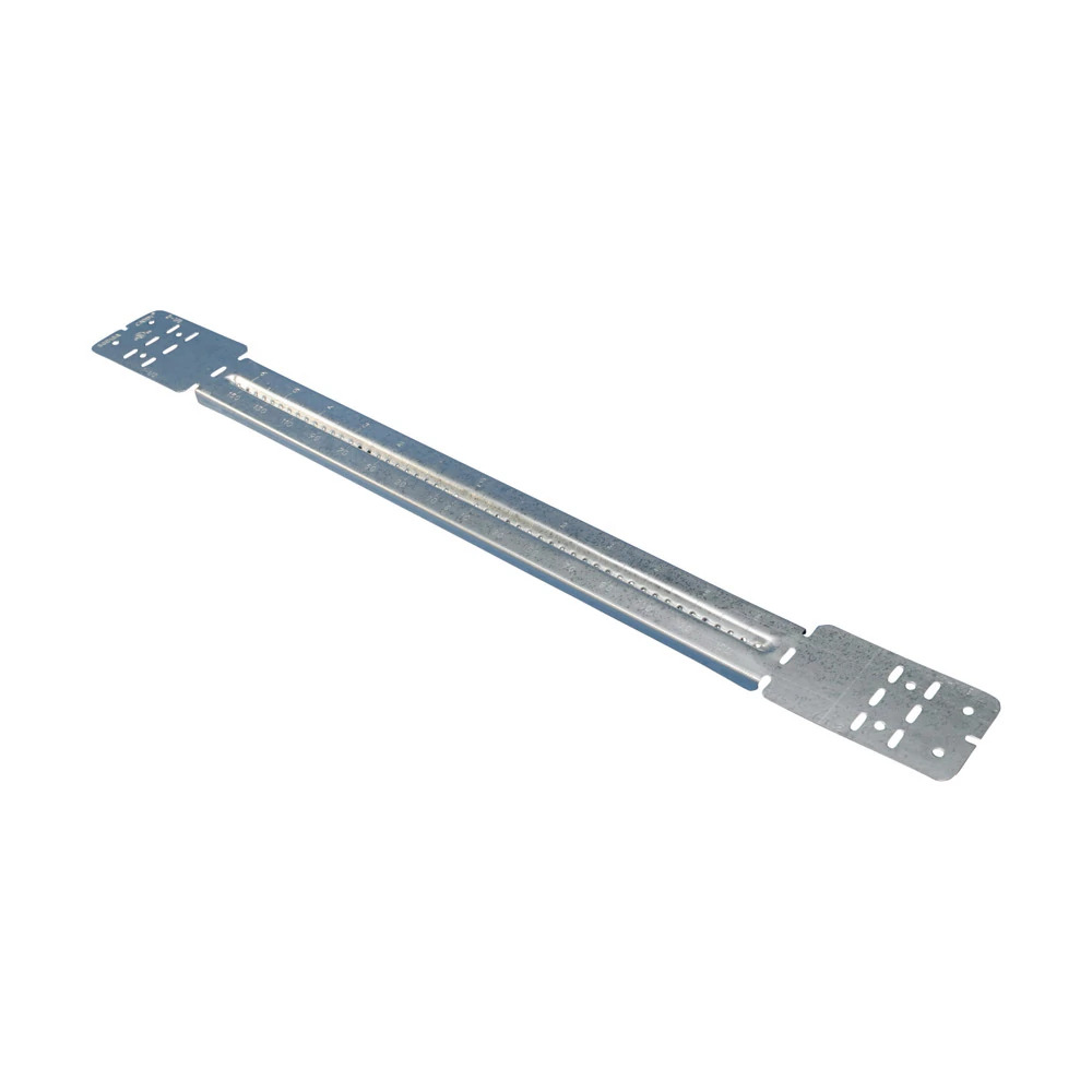 SGB16A Screw Gun Box Bracket, 1-1/2 in and 2-1/8 in D Box, 16 in Stud Spacing, Stud Mount, Steel, Plain