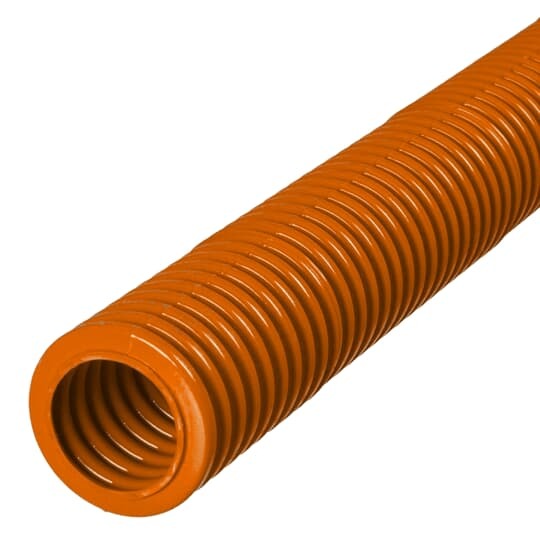 CG4X1C-900 Carlon Plenum-Gard Corrugated Non-Metallic Standard Wall Flexible Conduit With Pull Line Tape, 1-1/4 in Trade, 1.35 in ID x 1.64 in OD, 900 ft L, PVDF