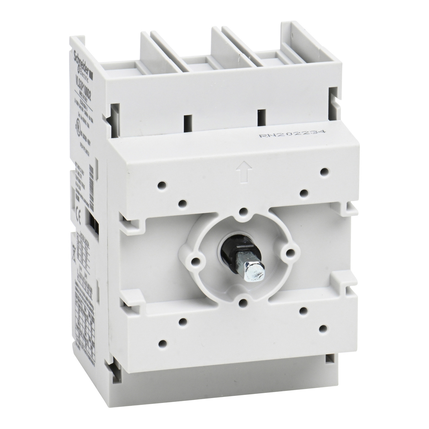 VLS3P100D2 TeSys Vario AC High Performance Body Switch Disconnector, 690 V AC, 47/80/100 A, 3NO 3 Form A Contact, 3 Poles