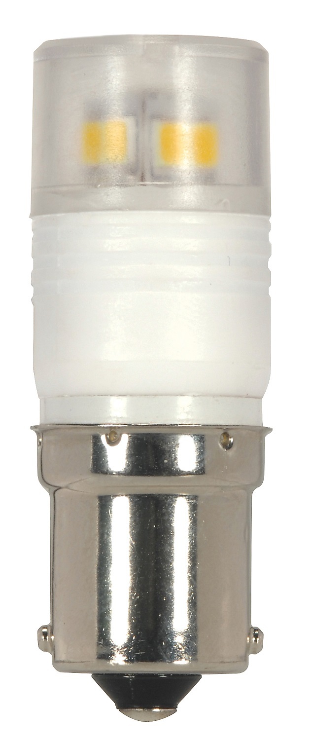 S9223 Miniature Lamp, 2.3 W, 20 W Incandescent Equivalent, BA15s Lamp Base, T3 Shape, 12 V AC