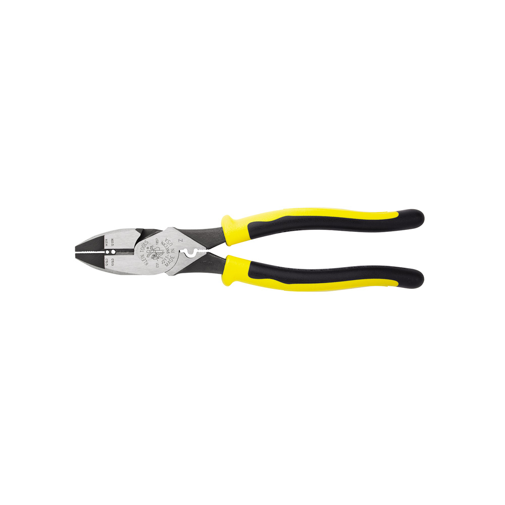 J2139NECRN Journeyman New England Nose Cutting Plier With Wire Stripper, 1.594 in L x 1-1/4 in W x 5/8 in THK Jaw Steel Jaw Knurled Jaw, 9.55 in OAL