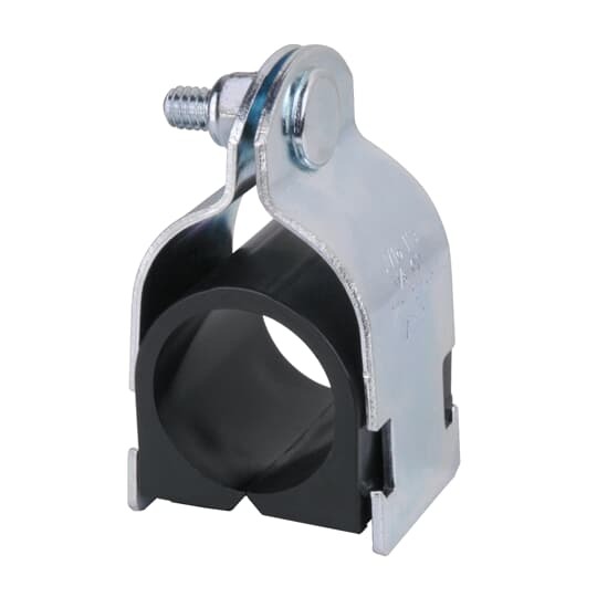 A716-3/8 Superstrut 700 2-Piece Standard Cushioned Clamp, 3/8 in Dia Outside, Steel