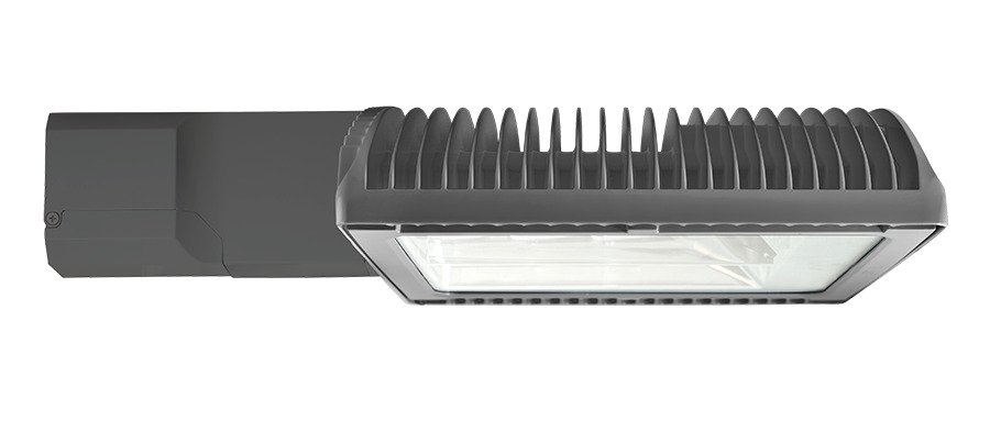 RWLED3T150 LROAD Type lll Standard Universal Adaptor Roadway Light, LED Lamp, 155 W Fixture, 120/208/240/277 V AC, Bronze/Polyester Powder Coated Housing