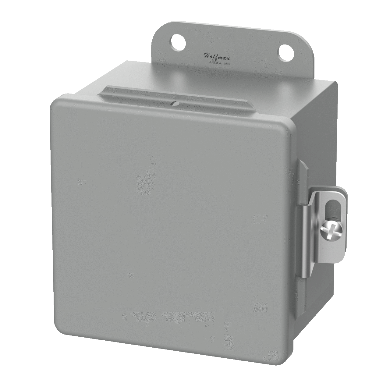 A4044CH Junction Box, 4 in H x 4 in W x 4 in D, Continuous Hinged/Screw Clamp Cover, NEMA 12/13/IP65 NEMA Rating, Steel