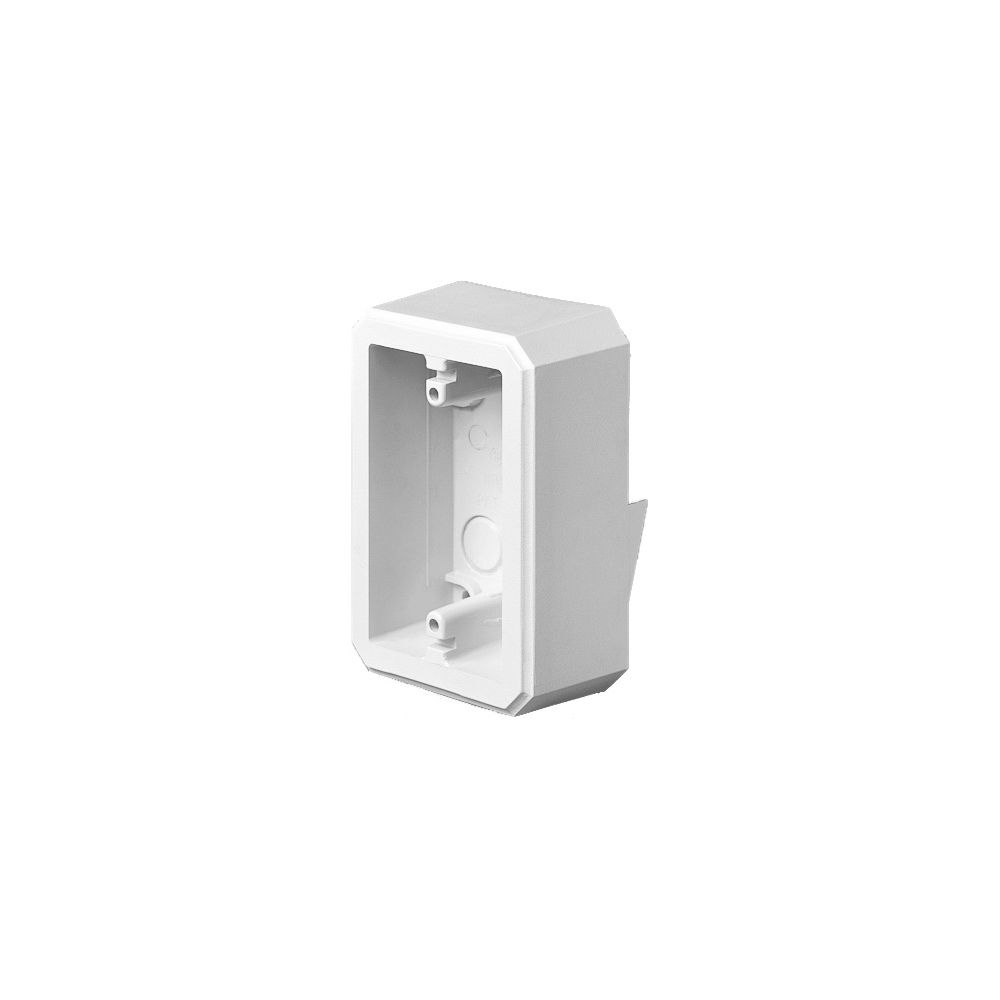 FS8141 1-Piece Weatherproof Device Box, Plastic, 18.6 cu-in Capacity, 1 Gang, 5.093 in L x 3.312 in W x 2.558 in H