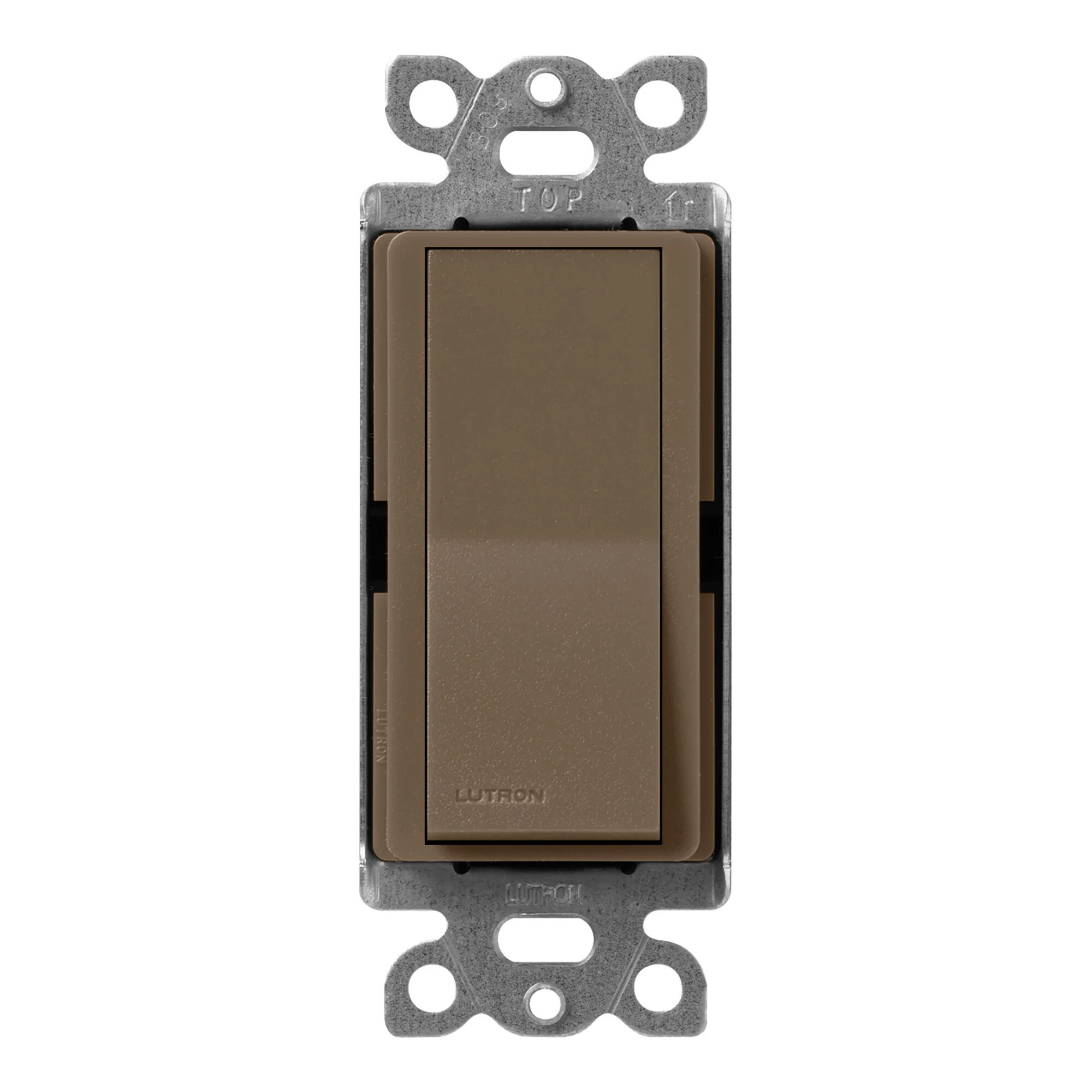 SC-3PS-EP Claro On/Off Rocker Switch, 15 Amp, 1 Pole/3-Way, Satin, Espresso