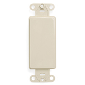80414-T Decora Blank Multimedia Insert With Ears, Plastic, Light Almond