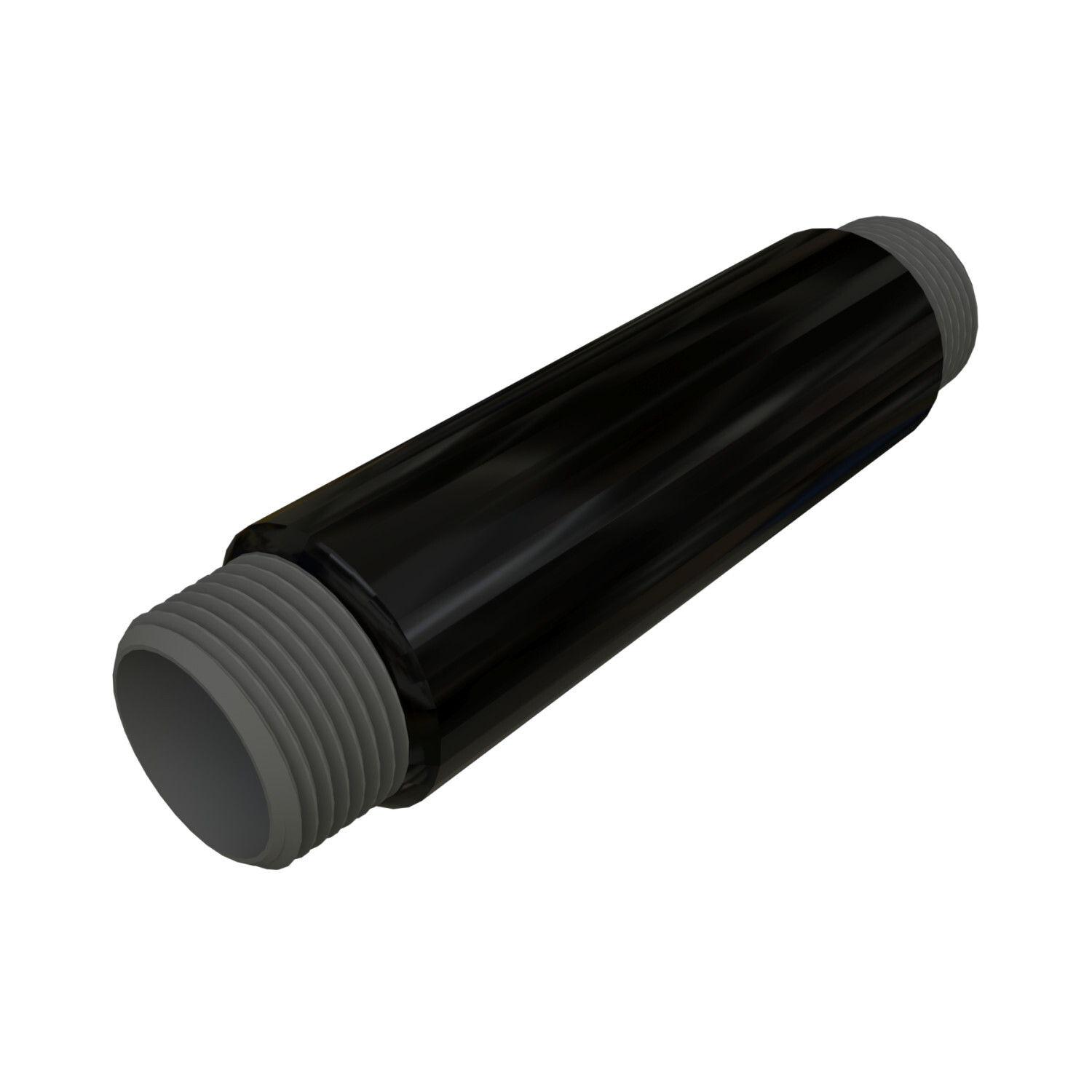 PV3060CN00 Threaded End Conduit Nipple With Channel Nut, 3 in, For Use With Rigid Conduits, Steel, Galvanized/PVC Coated