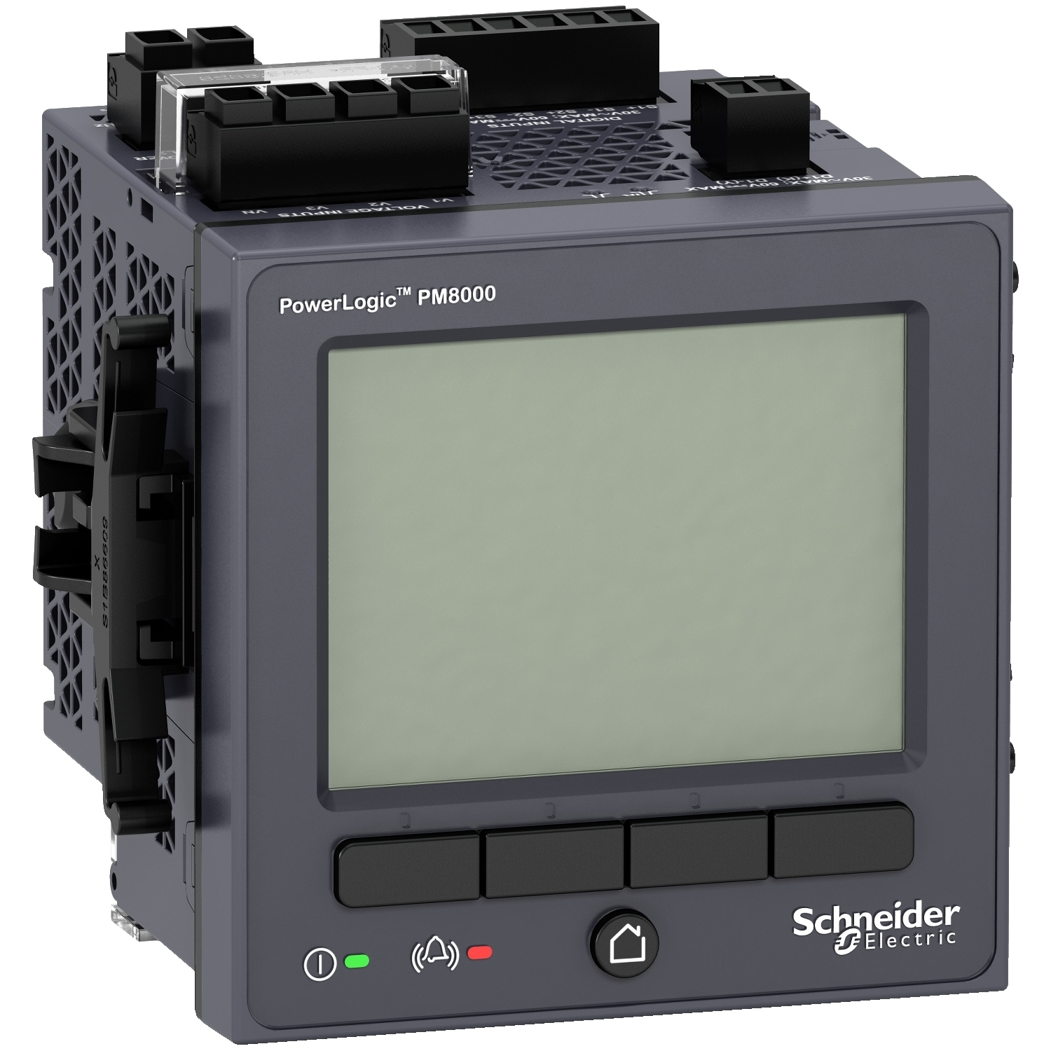 METSEPM8340 PM8000 Power Quality Meter, 90 to 415 VAC, 110 to 415 VDC, 10, 5, 1 A, 50, 60 Hz, 18 VA Power Rating