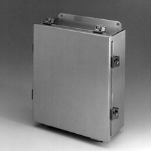 AW86SP Flat Enclosure Panel, 4.87 in W x 6.87 in H, Stainless Steel